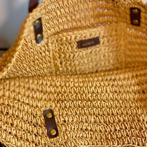 J. Crew Straw Bag